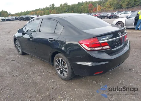 2015 Honda Civic Ex z USA, uszkodzony, nr VIN 19XFB2F84FE241704